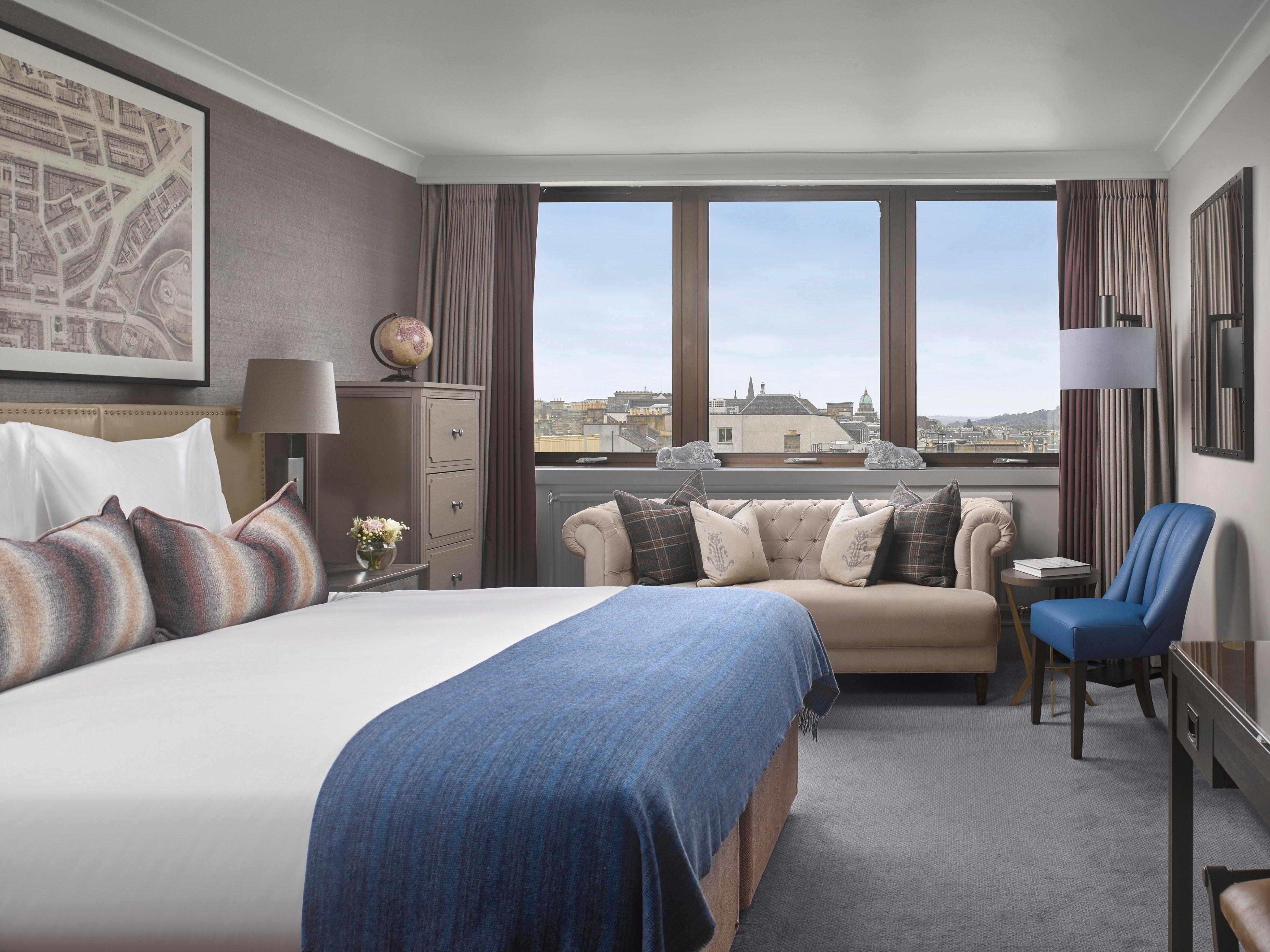 Intercontinental Edinburgh The George By Ihg Hotel Ngoại thất bức ảnh A bedroom at the hotel
