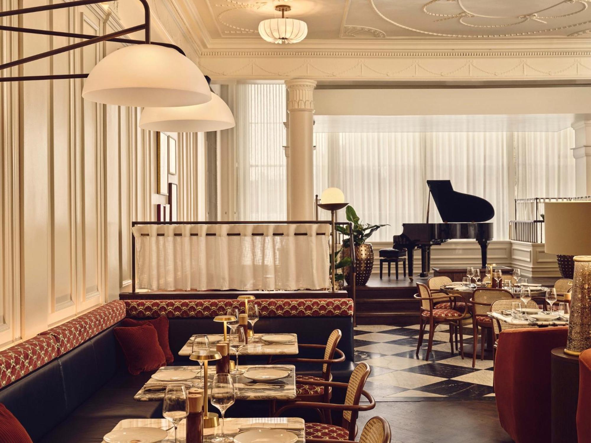 Intercontinental Edinburgh The George By Ihg Hotel Ngoại thất bức ảnh The restaurant