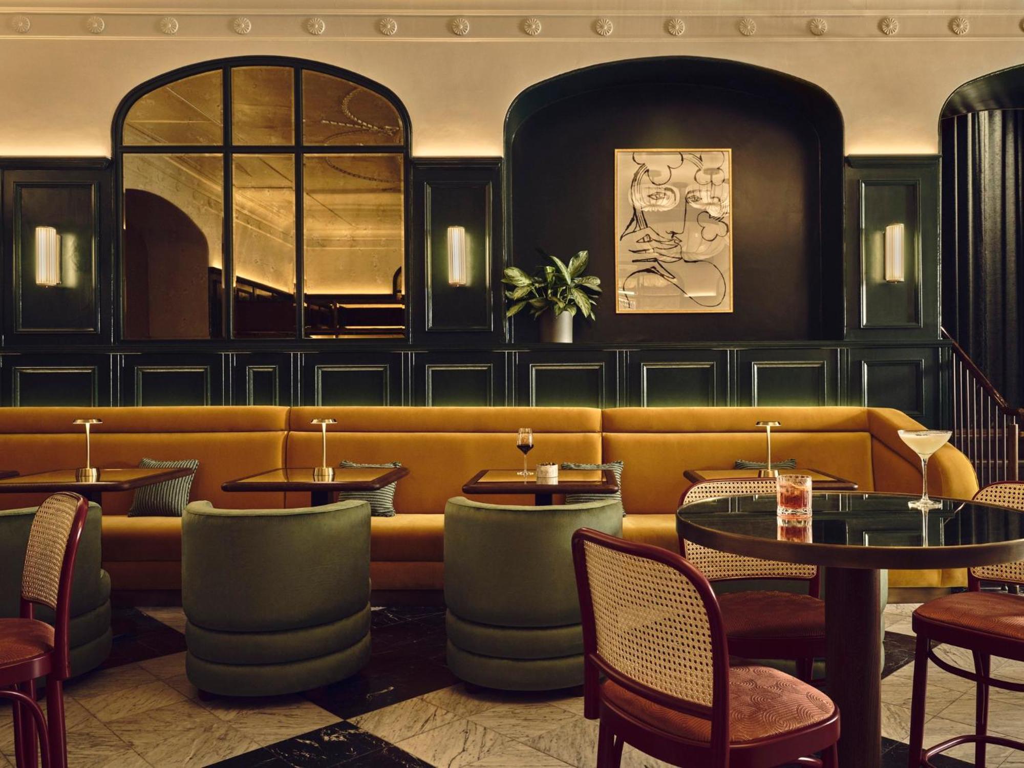 Intercontinental Edinburgh The George By Ihg Hotel Ngoại thất bức ảnh The interior of the restaurant