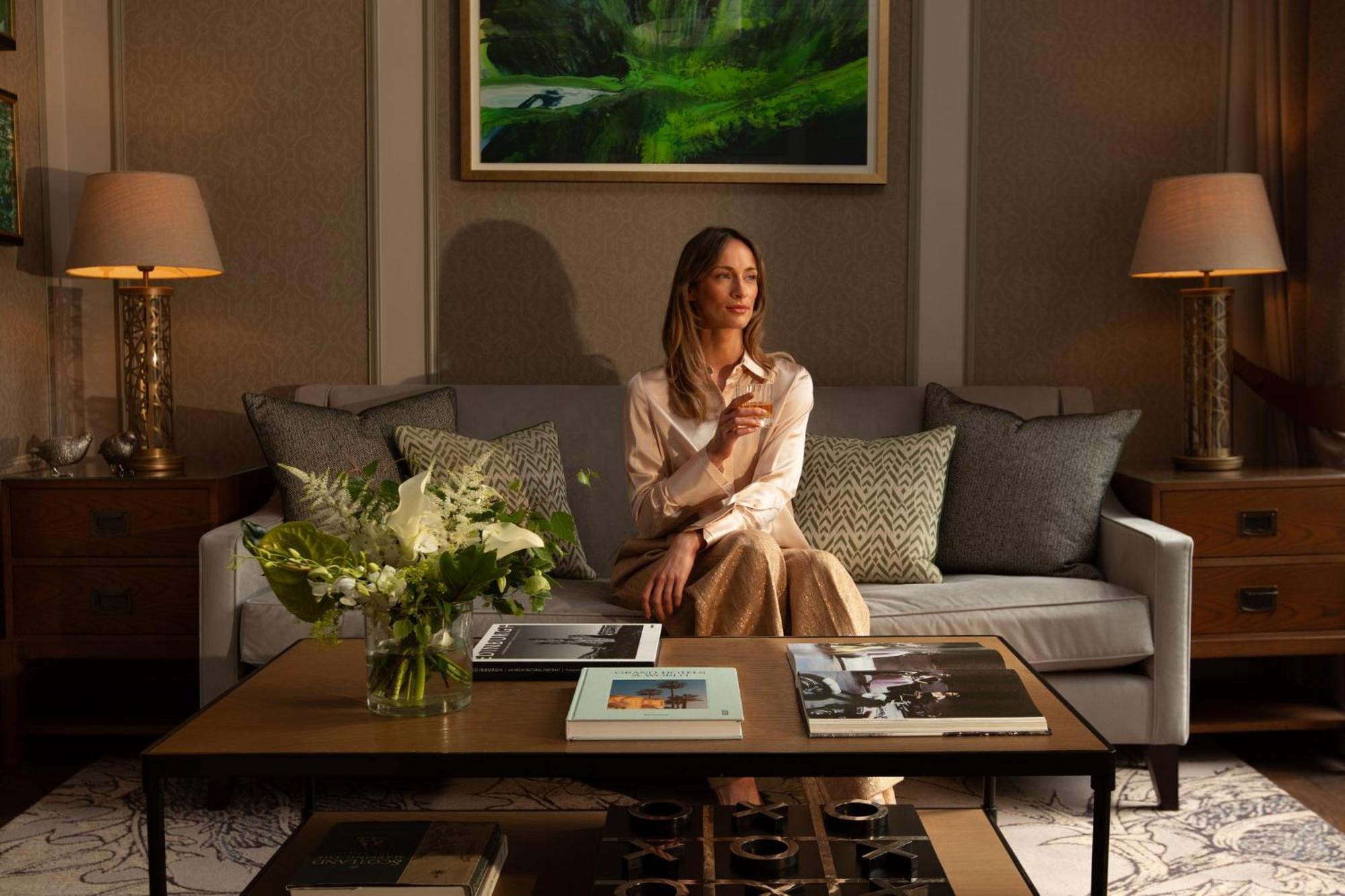 Intercontinental Edinburgh The George By Ihg Hotel Ngoại thất bức ảnh A living room